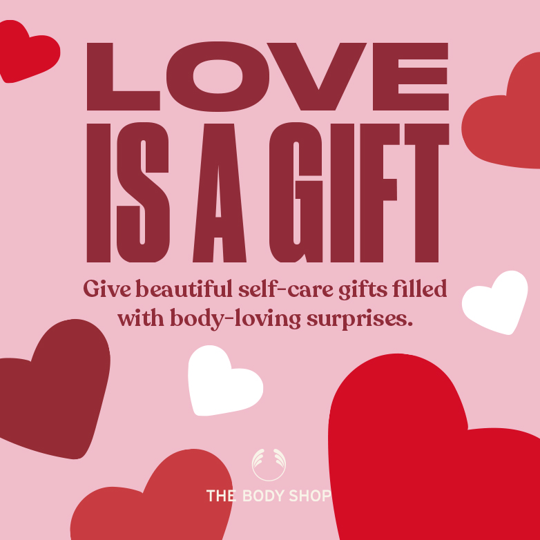 When Love Is a Gift, Make It The Body Shop!❤️ icon