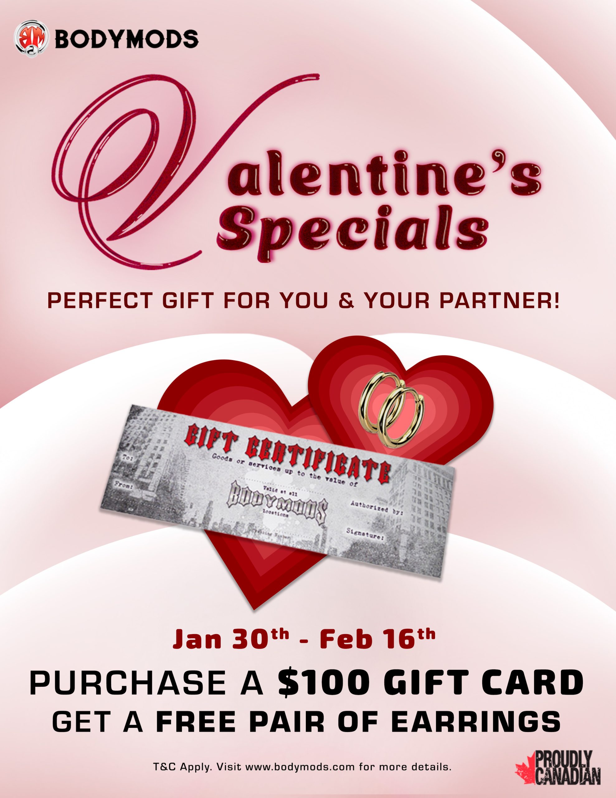 Valentine’s Specials at BodyMods icon