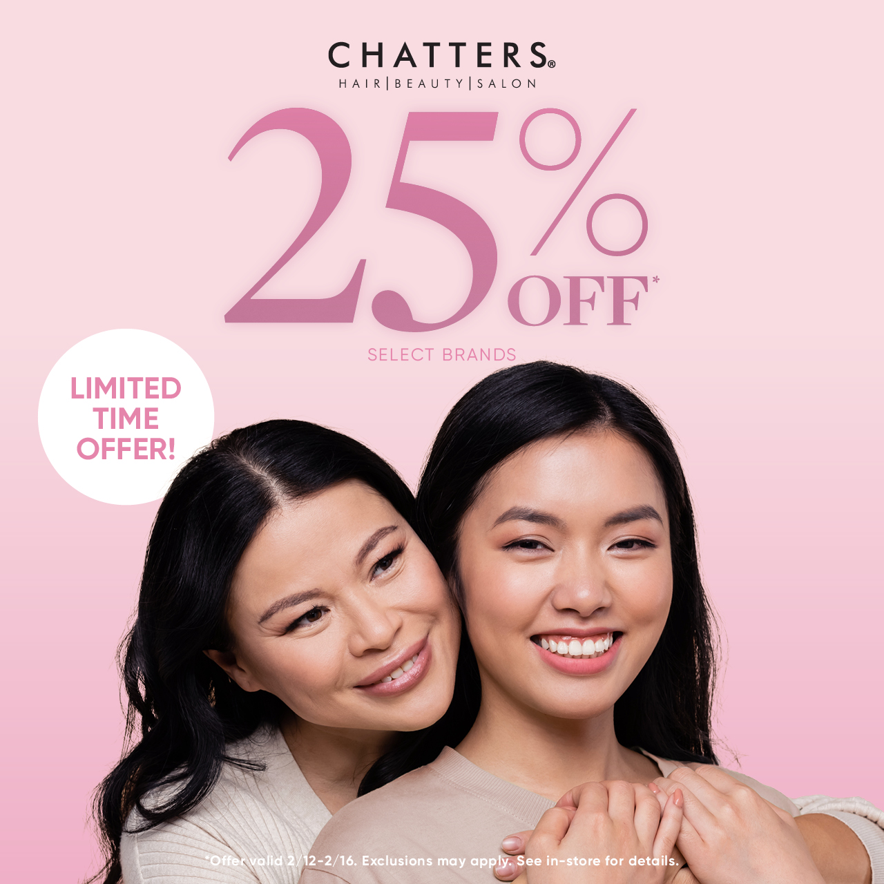 Family Day Weekend 25% Off icon