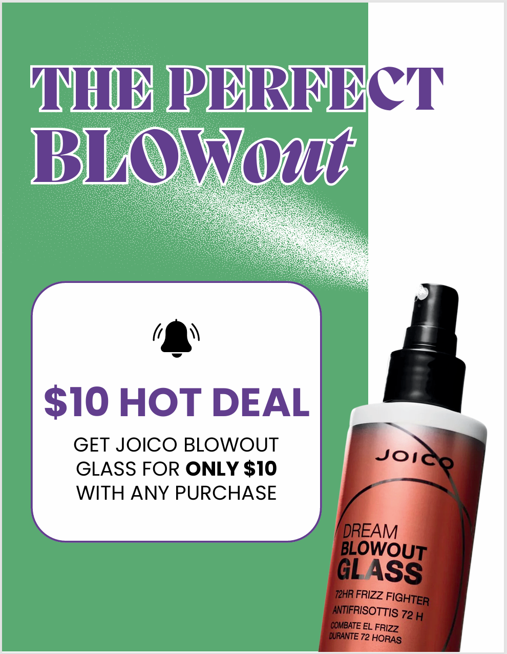 HOT DEAL – JOICO PRODUCT FOR $10 WITH ANY PURCHASE icon