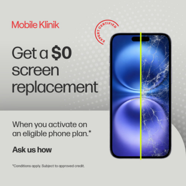 Get a $0 screen replacement icon