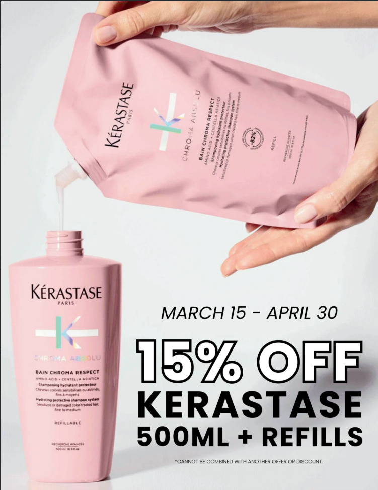 Kerastase 15% OFF on Refills + 500ml icon