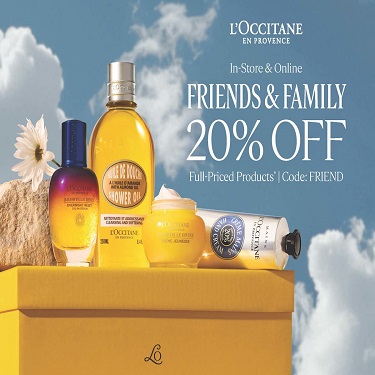L’Occitane Friends & Family: Save 20% icon