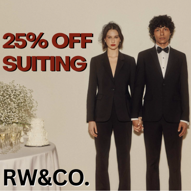 25% OFF Suiting icon