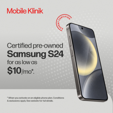 Certified pre-owned Samsung S24 for as low as $10/mo icon